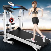 Net red treadmill home silent foldable small indoor fitness men and women weight loss simple gym