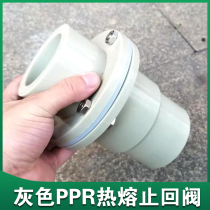 Gray PPR check valve check valve check valve 40 50 63 75 90 110 pressure resistance acid and alkali resistance