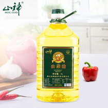 Shanshen squeezed camellia oil 4L Changshan tea seed oil pure wild tea tree oil baby edible oil grade vegetable oil