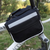 Bicycle bag front beam bag mountain bike road car tube bag riding accessories equipment bicycle cross bag mobile phone bag