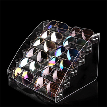 Acrylic glasses collection box can be dismantled multi-layer display frame sunglasses display frame transparent stand