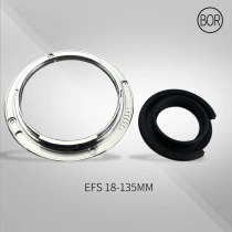 BOR EFS 18-135MM adapter ring suitable for Canon EFS lens metal copper rear mount