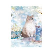3D-JP Flat plastic jigsaw puzzle 1200 pieces of adult healing gift decoration Jina winter day fairy tale H2685