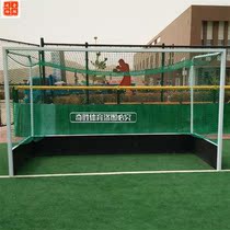 Customized various sizes of hockey ball door aluminum alloy square tube material can be moved as a whole with special goal net