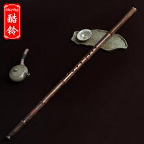 Ode to the ancient and modern Cave Flute beginner GTO learn the 8-hole performance of the Purple Bamboo Flute Xiao the musical instrument the handmade fo eight-hole flute