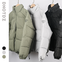 DZ autumn and winter men's down cotton-padded collar bread clothing short padded casual Joker Japanese warm coat