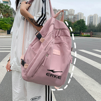 Hongxing Erk large capacity backpack men and women shoulder bag 2021 new fashion school bag student travel Hand bag