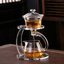 Suiya Piaoyi Cup automatic filter cup tea heat-resistant tea water separation bubble teapot artifact kung fu tea set