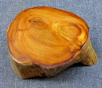 Taihang cliff cypress aging material old pot mat coaster tea tray tea table play piece ornaments base