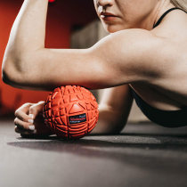 KSONE fitness fascia hard ball 12cm large massage ball yoga shoulder and neck trapezius muscle elimination plantar relaxation ball