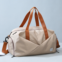 New Yoga Sports Bag Package Womens Fitness Bag Women Dry Wet Separation Dance Training Bag Large Capacity Diagonal Satchel Travel Bag