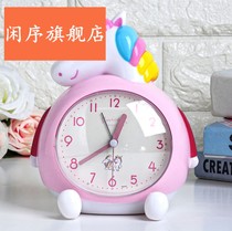 Cute Penguin Children students use cartoon bedside mute bedroom talking multifunctional voice snooze alarm clock