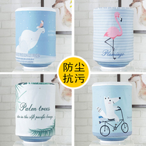 Simple modern high-end water dispenser cover living room fabric cartoon bucket water cover dust cover cover cloth household cover