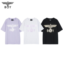 Weya recommends boylondon flagship 2021 new star international compass theme three-color short-sleeved t-shirt mens t-shirt summer women