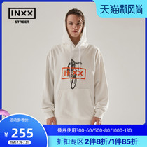 inxxstreet tide brand spring new products couple printing hooded sweater drift paradise series men and women with the same