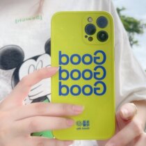 Fluorescent Good letters for xr xs 8plus personality iPhone11 Apple 12Pro max phone case