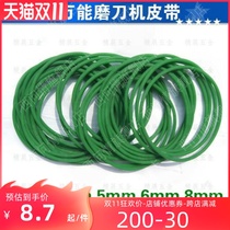 Green Rubber Universal grinder belt 6*420 440 450 460 470 480 490 500 510