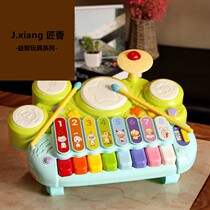 Brand baby childrens music toy Pat drum 0-1-3 years old baby hand beat drum baby toy 6-12 months