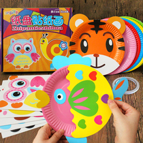 Small class art area area materials kindergarten handmade works semi-finished products homemade middle class educational area Toys