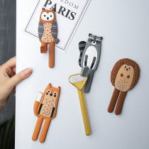 Sherry cartoon cute animal refrigerator sticker magnet hook Nordic creative early education whiteboard magnet key hook