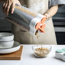 Sherry creative four grid food grade sealed tank Whole grains moisture-proof storage box Grain storage tank send desiccant