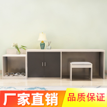 Custom hotel furniture Hotel rooms Hotel apartments TV cabinet Computer desk Luggage rack Writing desk combination Full set