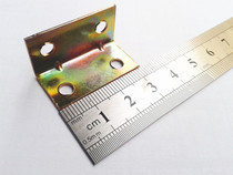 Small furniture corner code Corner code connecting plate bracket corner iron piece Iron piece Cabinet right angle support frame Right angle corner code