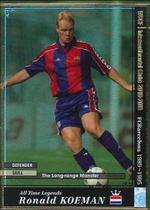 Japanese version of the star card WCCF 10-11 ATLE Barcelona Coman Dutch super out of print