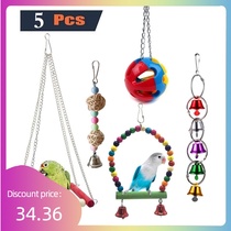 Parrots Toys And Bird Accessories For Pet Toy Swing Stand