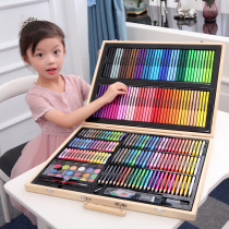 Childrens drawing tool set Brush gift box Watercolor pen Primary school art painting Birthday girl school gift