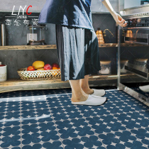 Love has porcelain blue American retro tile tile Balcony bathroom floor tile Wall tile Bathroom kitchen toilet