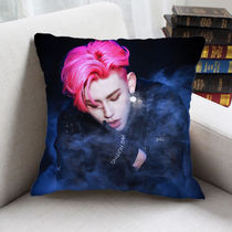 The new kid Wang Linkai surrounding the same custom-made custom photo double-sided humanoid dual-use pillow cushion cushion student