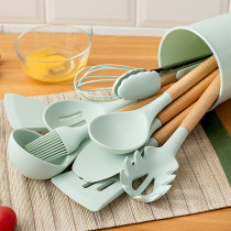 German silicone shovel kitchenware set household non-stick pan special stir-frying spatula high temperature shovel food grade kitchen