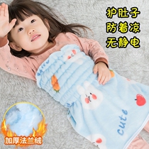 Baby anti-kicking quilt children sleep at night bellyband cotton children waist and belly circumference bellyband thickened in autumn and winter