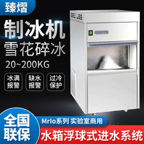 Zhenyi Mr Io series automatic snowflake ice machine laboratory commercial large ice crushing machine