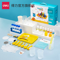 Deli stem science experiment set Primary school student toy equipment Kindergarten childrens production material package steam