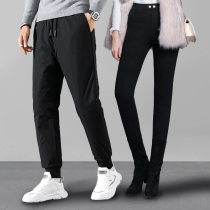 Snow flying 2021 autumn and winter New down pants men wear winter thick outdoor sports warm casual trousers