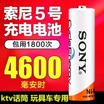 Japan imported 4600 mAh rechargeable battery No 5 No 7 microphone KTV microphone rechargeable battery set