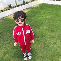 Children China Sports Suit Kindergarten Garden Clothes Students National Tide School Uniforms for men and women Antique Color Fashion Class Clothes