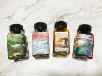 Catfish ink empty bottle glass bottle with carton polar bear Brown British rose Apache sunset