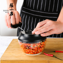Zhang Xiaoquan winch manual meat grinder household hand-drawn vegetable shredder