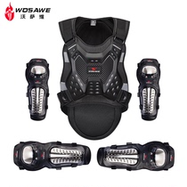 WOSAWE Motorcycle riding anti-fall armor Chest Protection Back Locomotive Knight Armor Mobrigade Equipment Ski protective gear