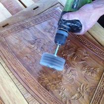 Root Engraving Polished Tool Polished Flower Head Abrasives Silk Woodwork Red Wood Furniture Tree Root Relief Complete Brush Electric Brush