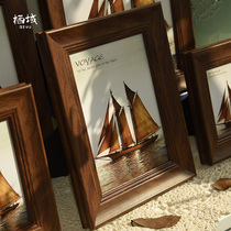 American retro 5-inch 6-inch 7-inch 8-inch 10-inch 16-inch A3A420-inch wall-mounted photo frame table photo frame album frame