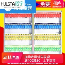 Key box aluminum alloy car cabinet type management storage wall hanging box key key 48 key