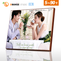 Ramina crystal print photo studio set-up table photo frame custom wash wedding photo enlarged wall photo making photo collection