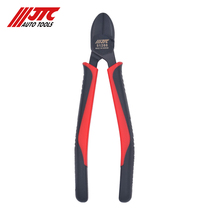 Taiwan JTC auto repair special tools English two-color handle diagonal pliers 6 inch JTC51266