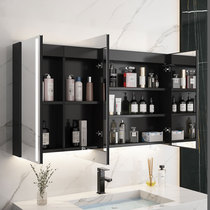  Di Jieshi smart bathroom mirror cabinet Separate bathroom mirror with shelf Stainless steel mirror cabinet storage cabinet customization