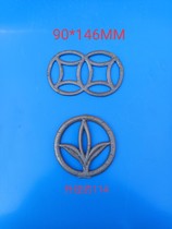 Iron Art Flower Racks Accessories Iron Door Corner Accessories Iron Artwork Iron Door with decorative drawn welding door Material figure lace