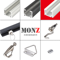 MONZ painting exhibition hanging painter wire rope hanging painting wire rope steel wire hanging painting hook oil painting adhesive hook hanging painting line